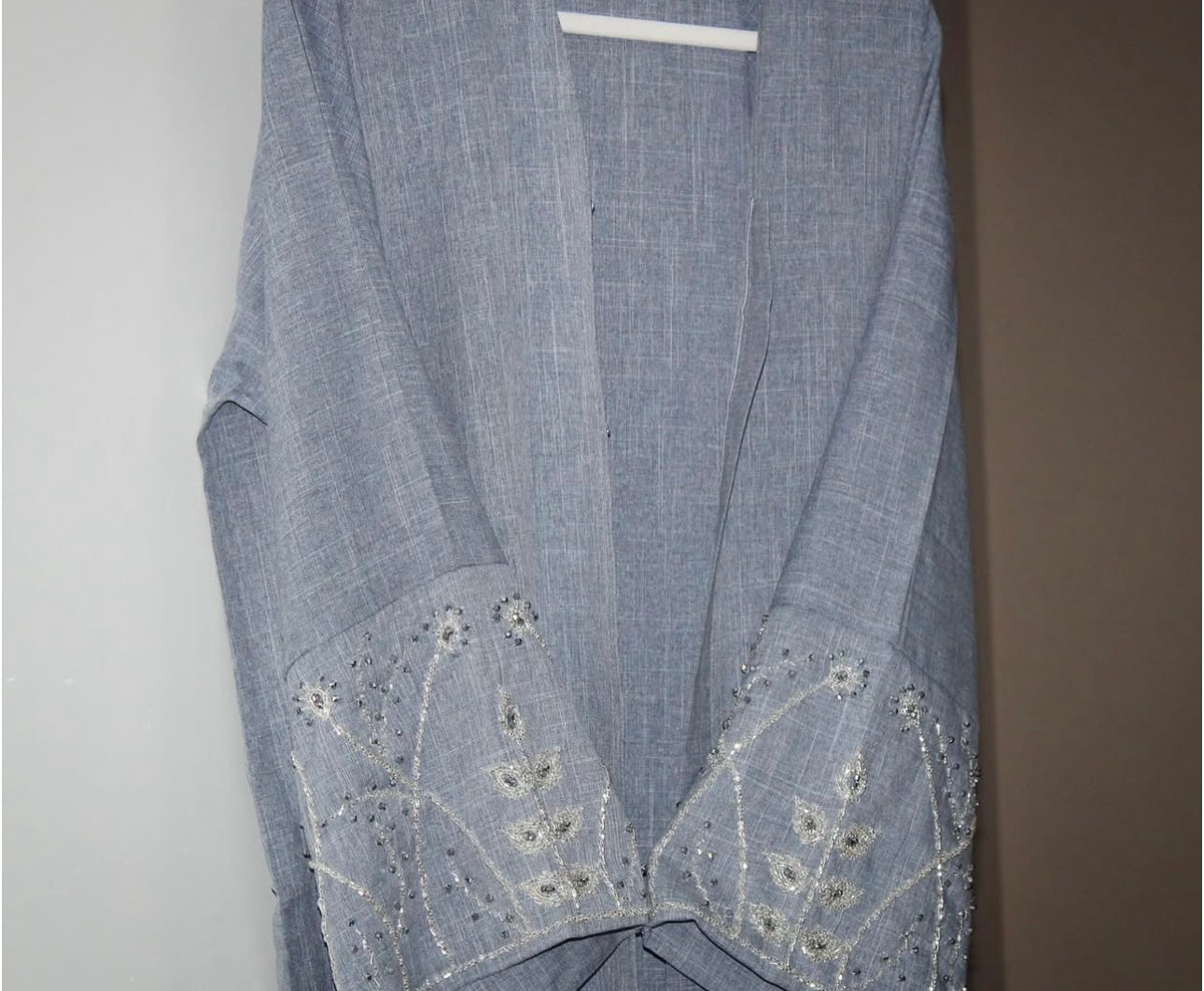 Blau-graue Korallen-Abaya - Einteiler