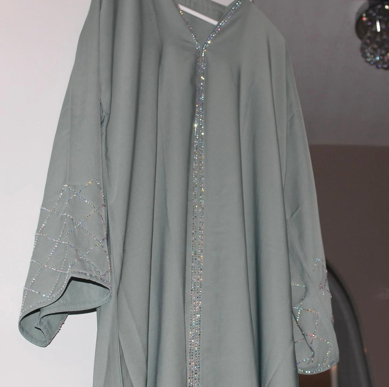 Mintgrüne Abaya